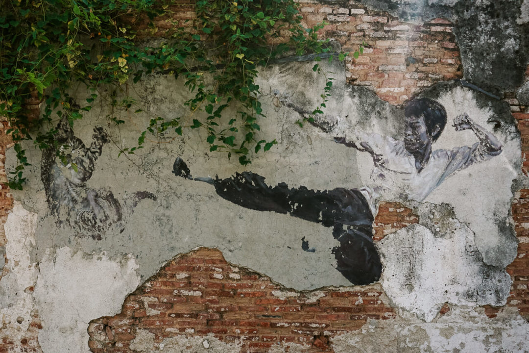 Penang Street Art Bruce Lee