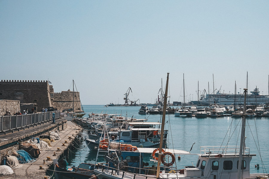 Antiker Hafen von Heraklion